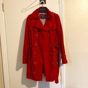 Red Trench Coat
